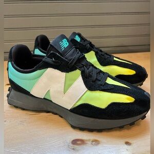 New Balance 327 Summer Jade Black MS327SA Mens Size 8